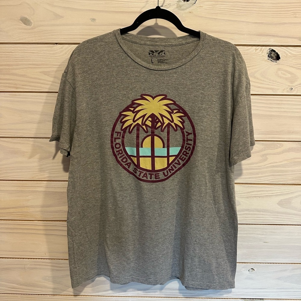 Florida State University Gray Short Sleeve Tee